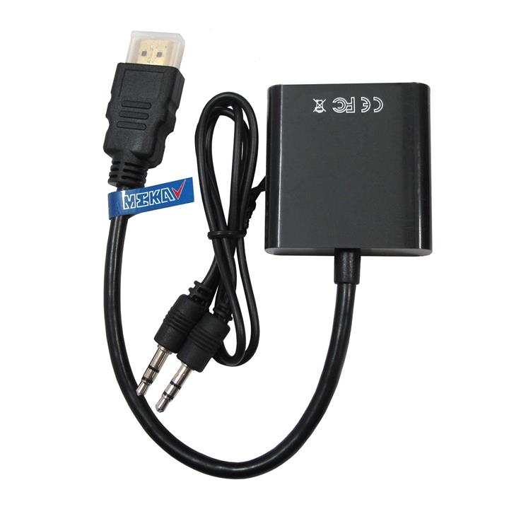 مبدل HDMI به VGA مکا مدل MC1 بهمراه کابل صدا